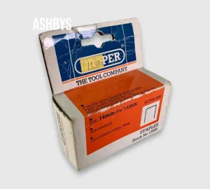 1000 x Draper Staples 14mm (9/16") Legs 13958 for use with ST1 (NEW UNUSED OLD STOCK)