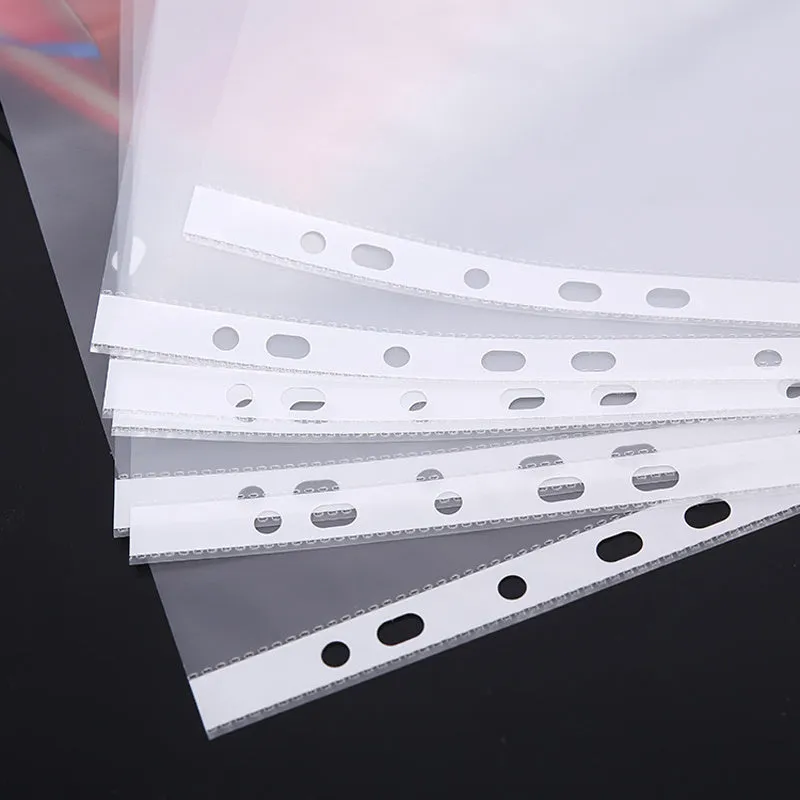 100x A4 Transparent Plastic File Folders  Office Supplies
