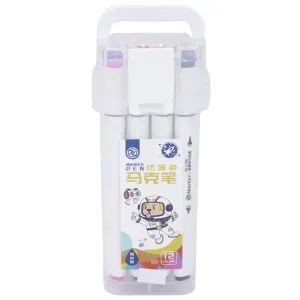 12 Color Markers Set