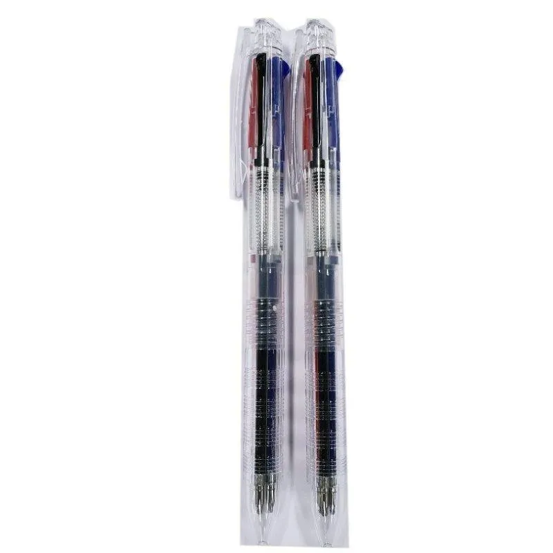 3 Color Ballpoint Pen Gel Ink 0.5mm