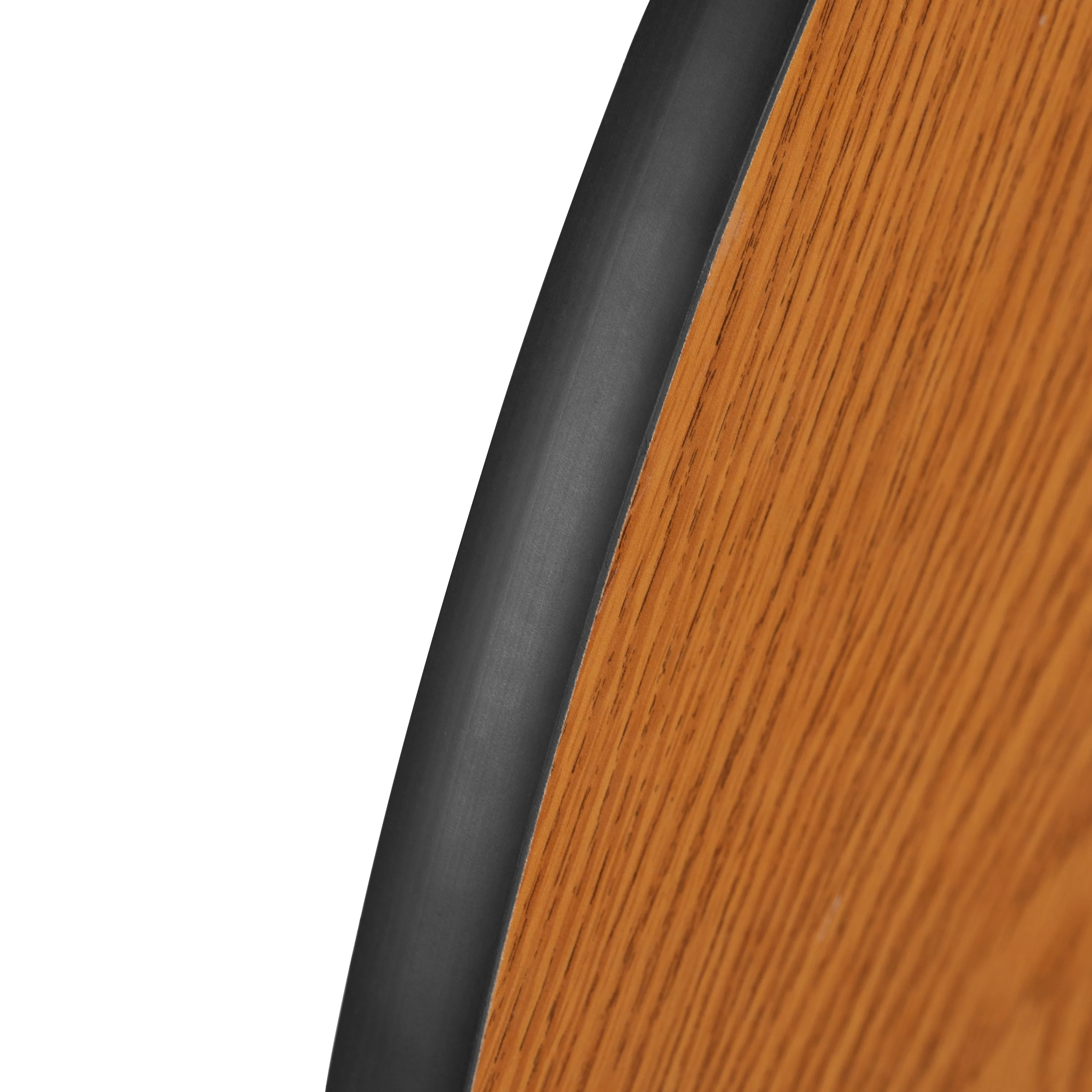 48" Circle Wave Oak Table Set XU-GRP-12CH-A48-HCIRC-OAK-T-P-GG
