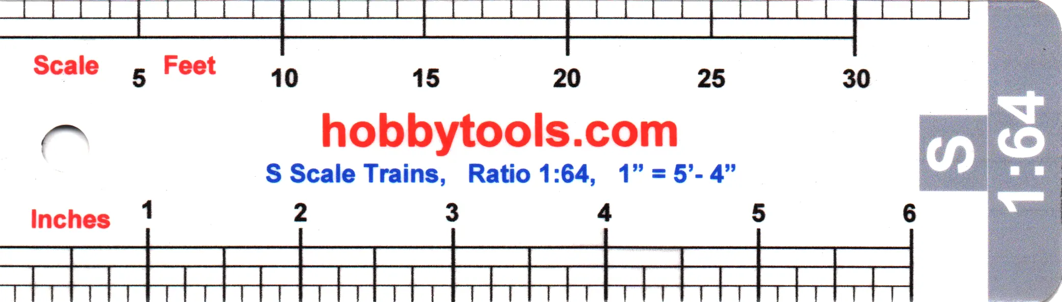 7" Scale Rulers