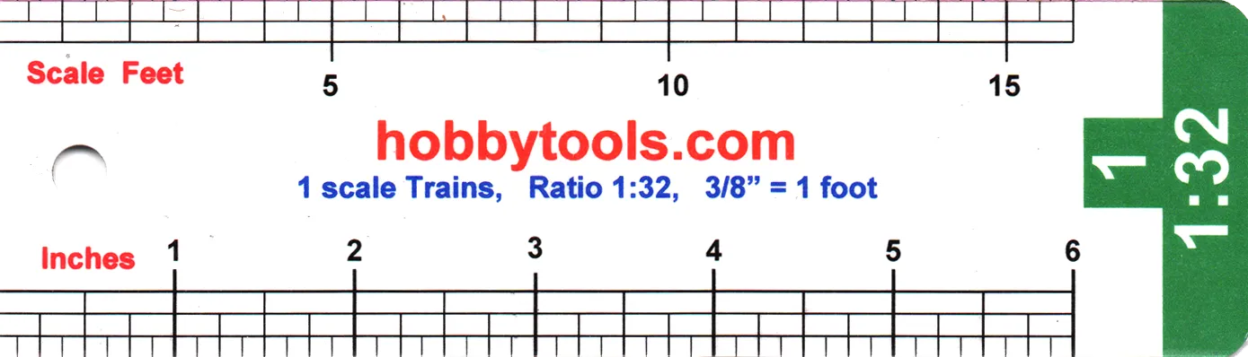 7" Scale Rulers
