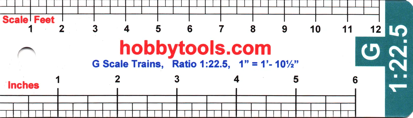 7" Scale Rulers