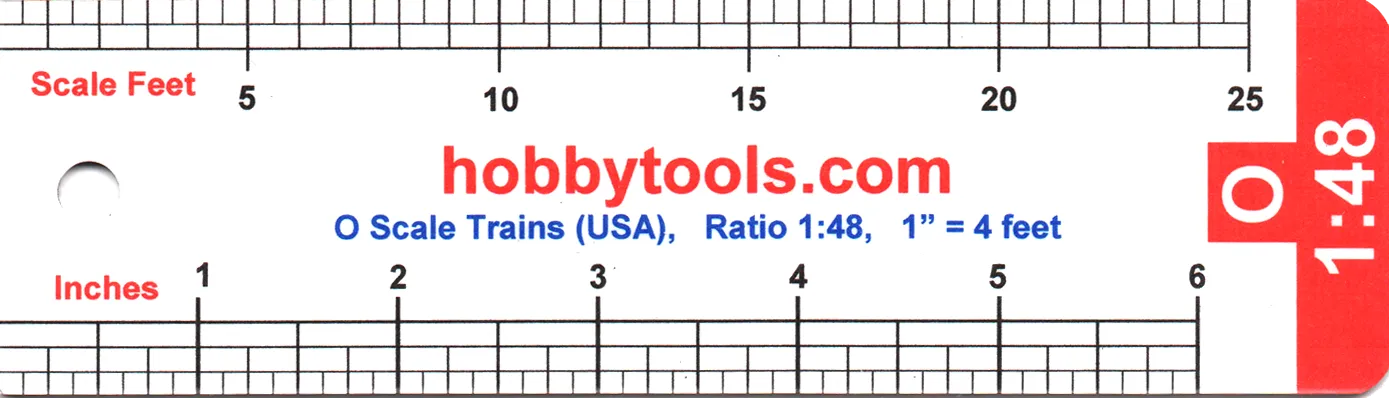 7" Scale Rulers