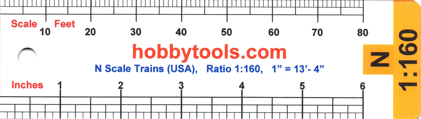 7" Scale Rulers