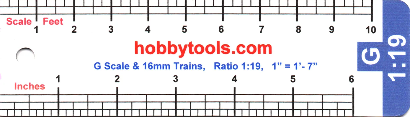 7" Scale Rulers
