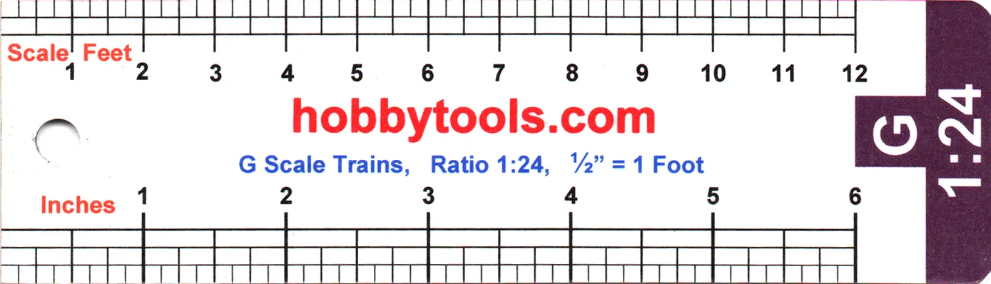 7" Scale Rulers