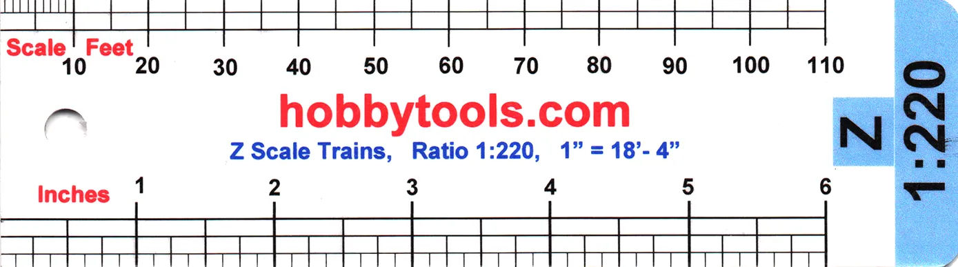 7" Scale Rulers