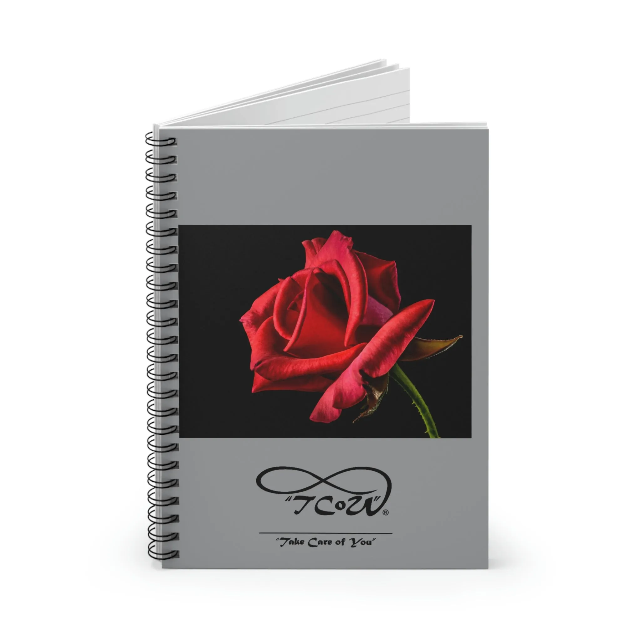 A Special Rose - Spiral Notebook - Ruled Line