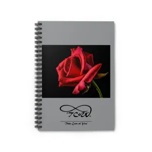 A Special Rose - Spiral Notebook - Ruled Line