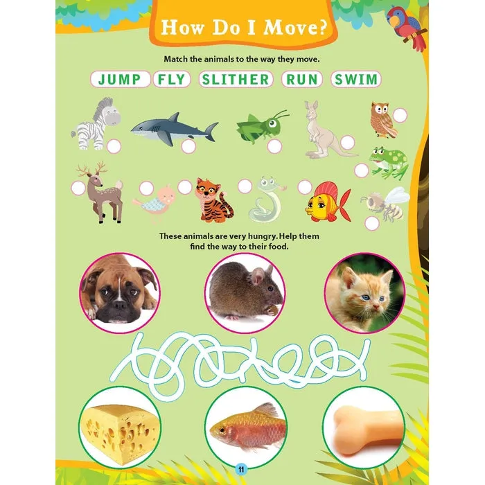 Amazing Animals (Sticker Activity Book) : Children Interactive & Activity Book