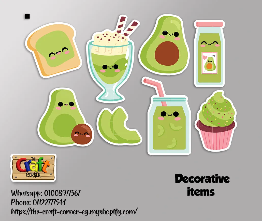 Avocado Welcome Board Set