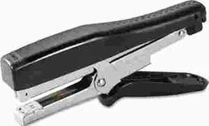 B8 Heavy-Duty Plier Stapler 45-Sheet Capacity Black/Charcoal Gray