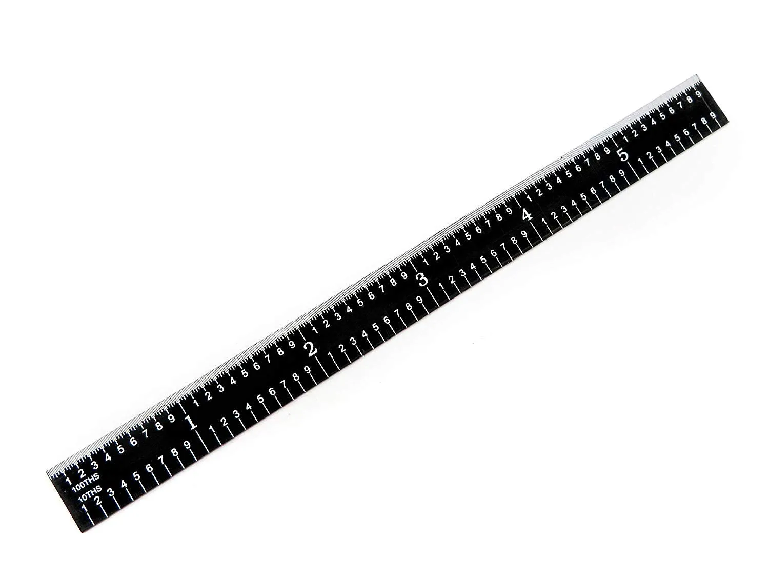 Benchmark Tools™ Flexible 6" 5R Black Chrome Machinist Rulers