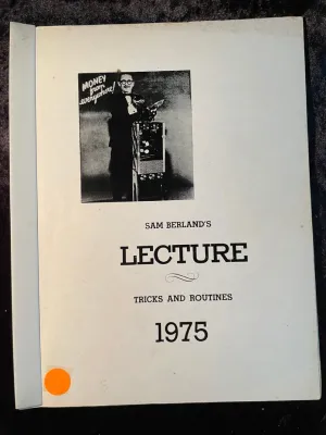 Berland's Lecture Notes 1975- Sam Berland