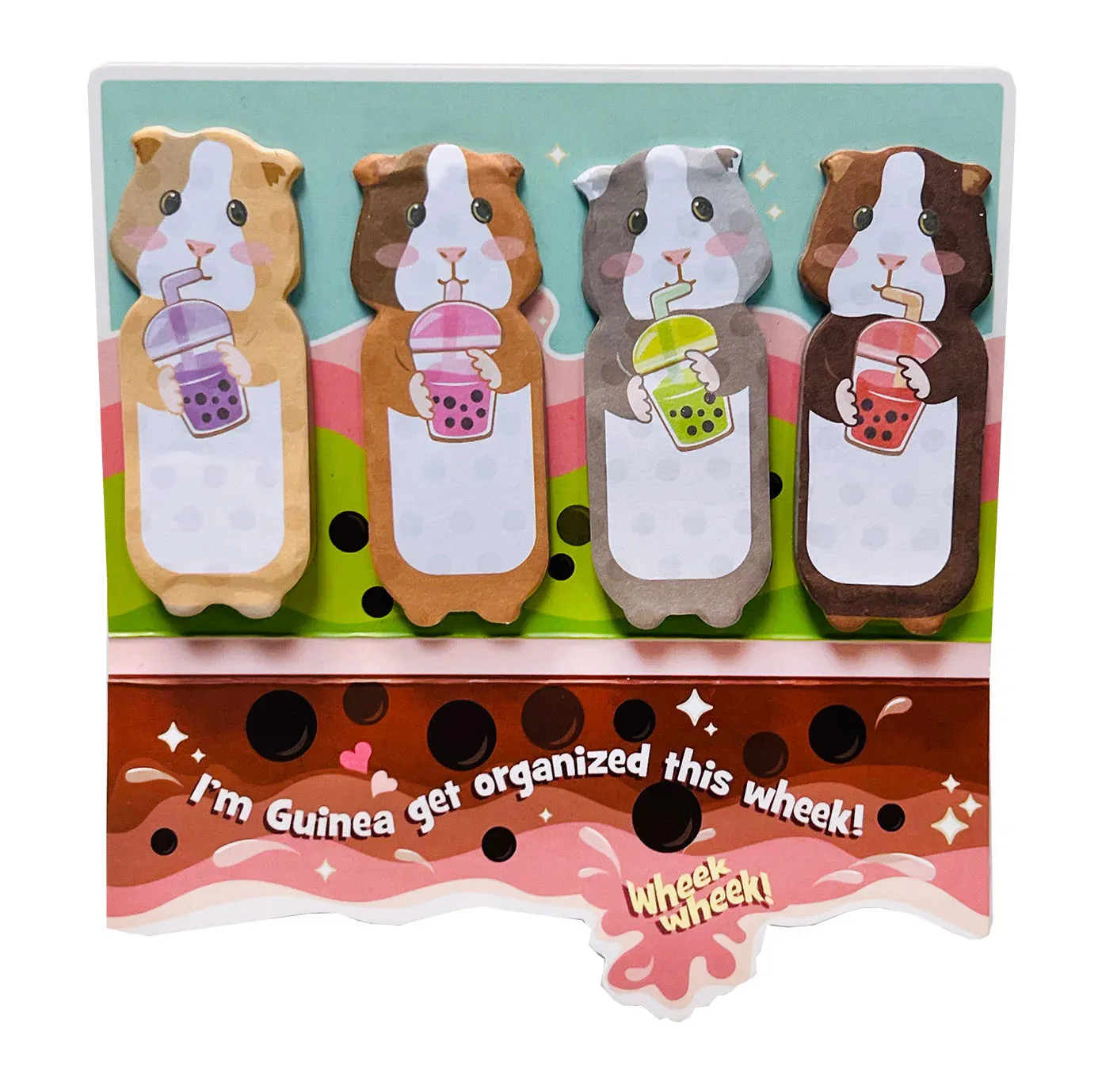 Boba Guinea Pig Scented Memo Tabs