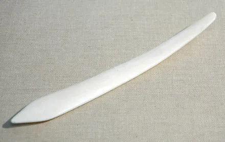 Bone Folder 8" Curved - Natural