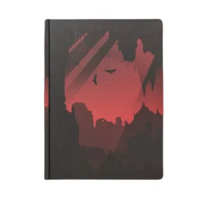 Caves Dark Matter Hardcover Notebook