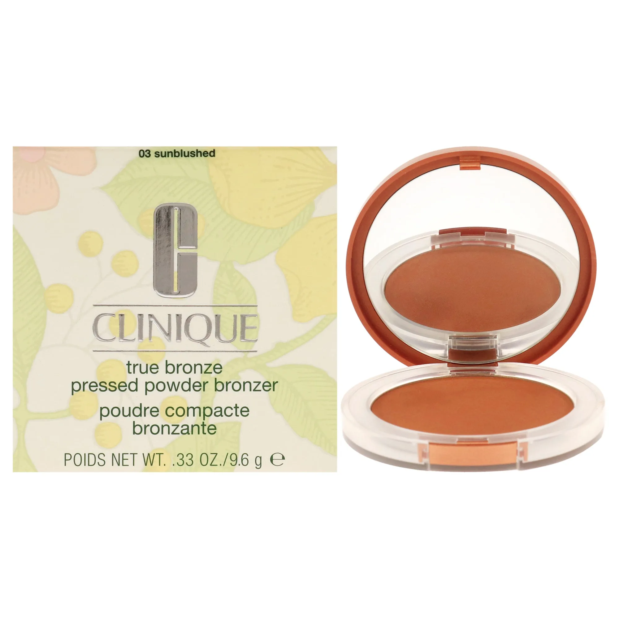 Clinique True Bronze Pressed Powder Bronzer, No. 03 Sunblushed, 0.33 Ounce