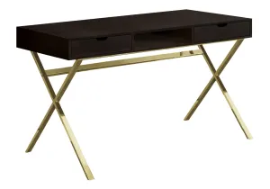 Computer Desk For Home Office, Laptop, Storage Drawers, Contemporary & Modern - Espresso by Couch.com