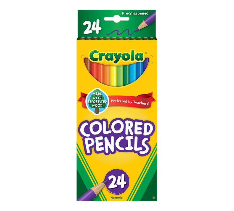 Crayola Colored Pencils (24Pcs)