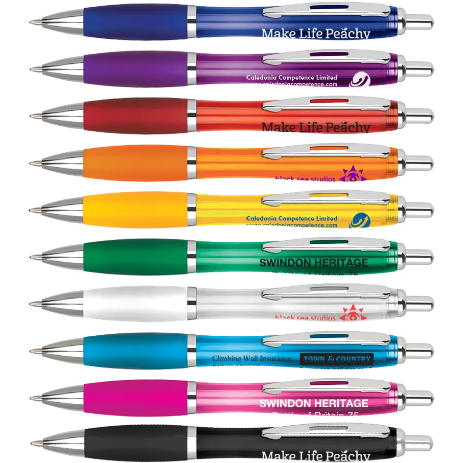 Curvy Pens - Unprinted sample