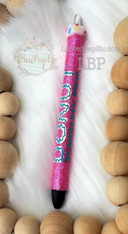 Custom Handmade Donut Touch My Pen