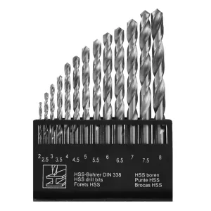 DEKTON 13PC HSS Drill Set Pro 2-8mm