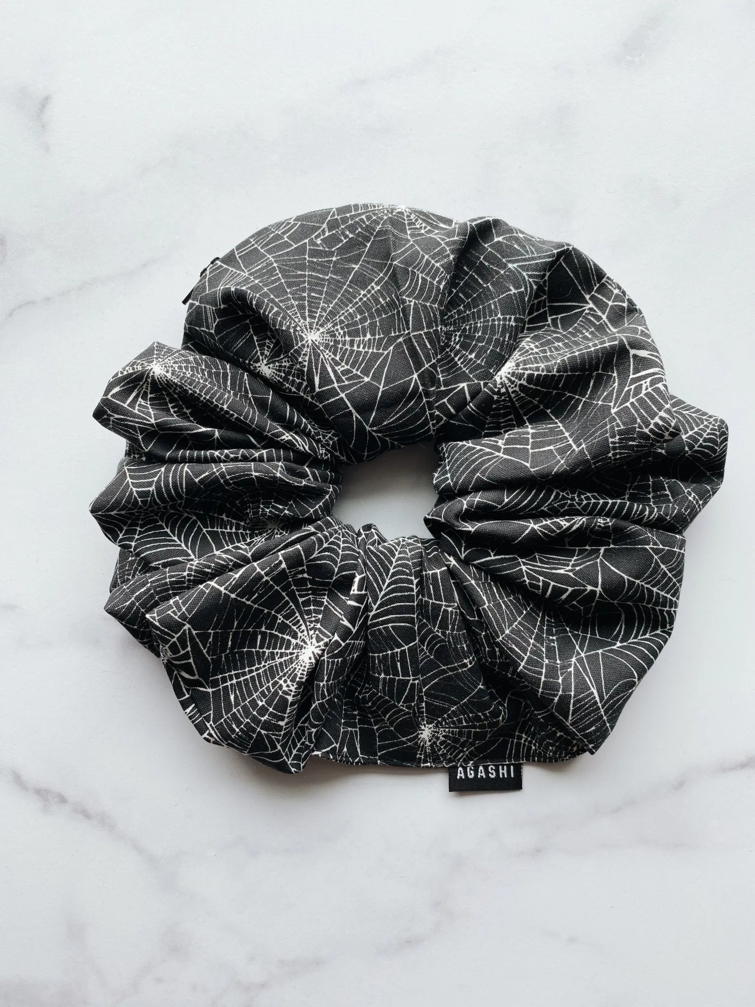DIY Kit or Made to Order Zipper Spiderweb Scrunchies