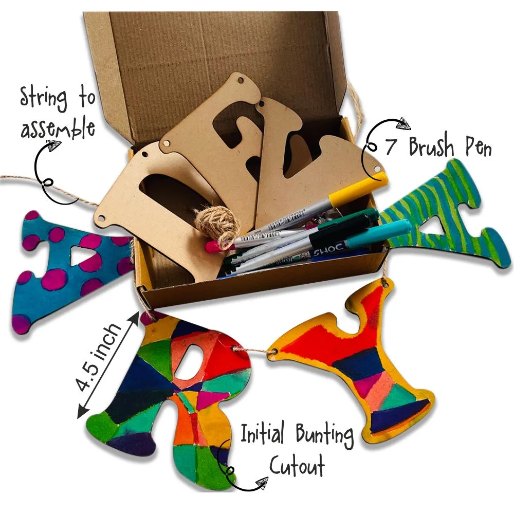 Diy Name Bunting Activity
