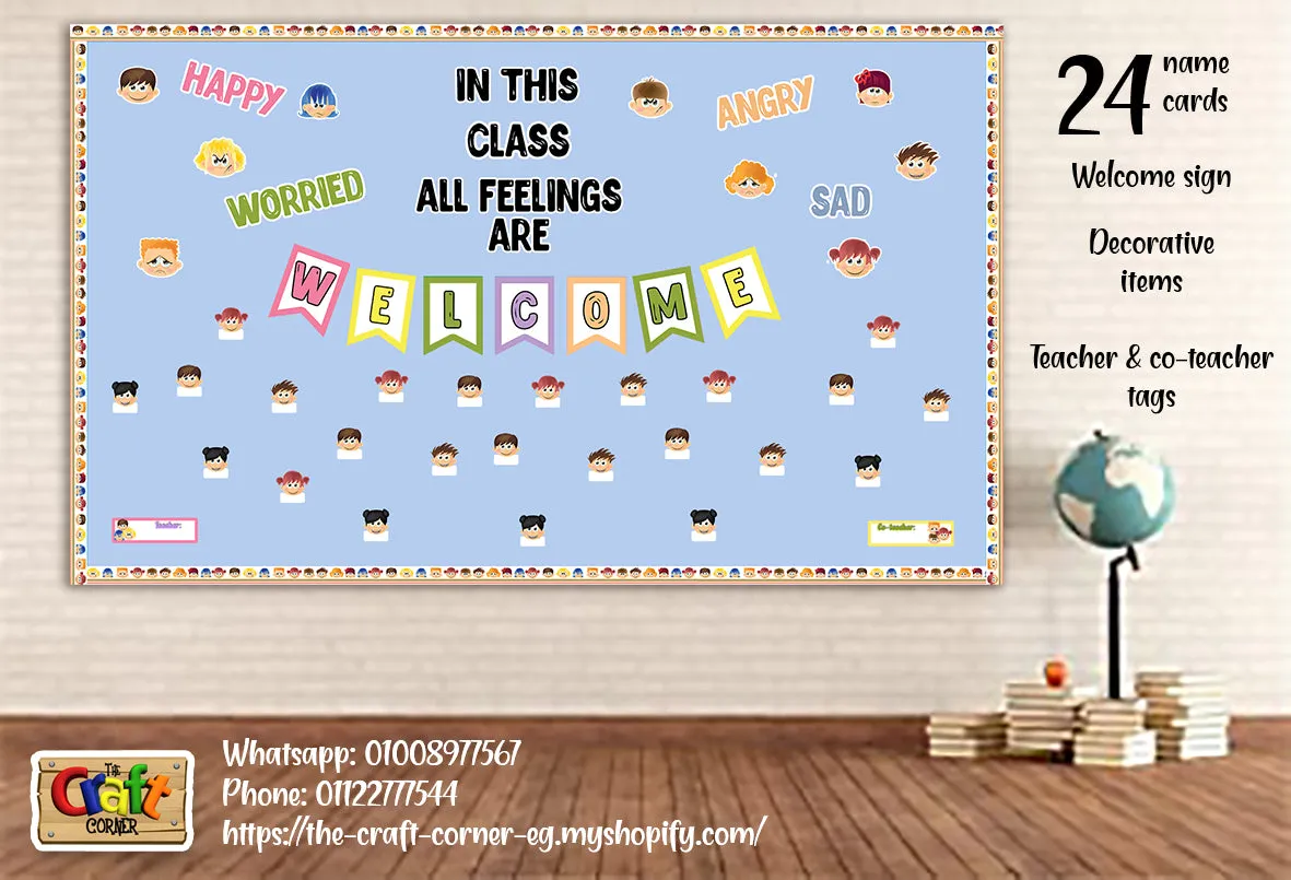 Emotions Welcome Board Set