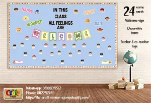 Emotions Welcome Board Set