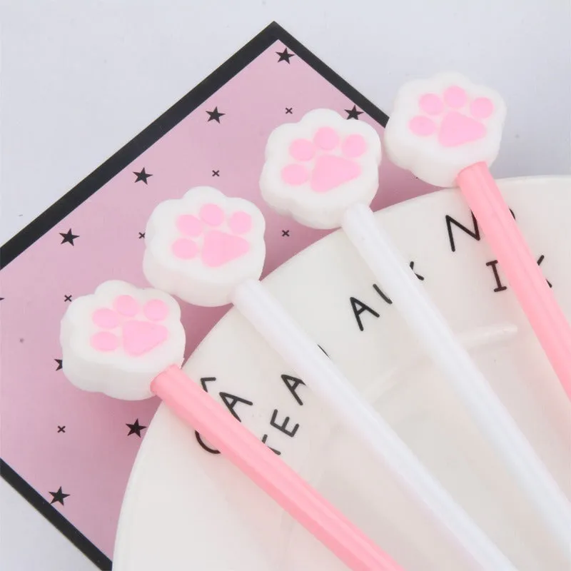Endearing Cat Paw Gel Pen
