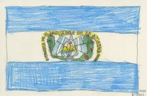 Flag of El Salvador (D1471)