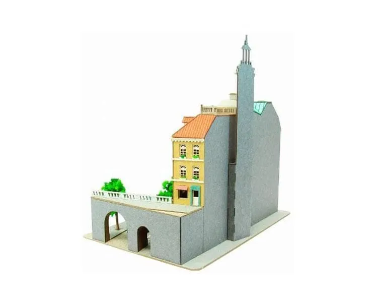 Ghibli DIY Paper Craft: Kiki's Delivery Service (Corico Town)