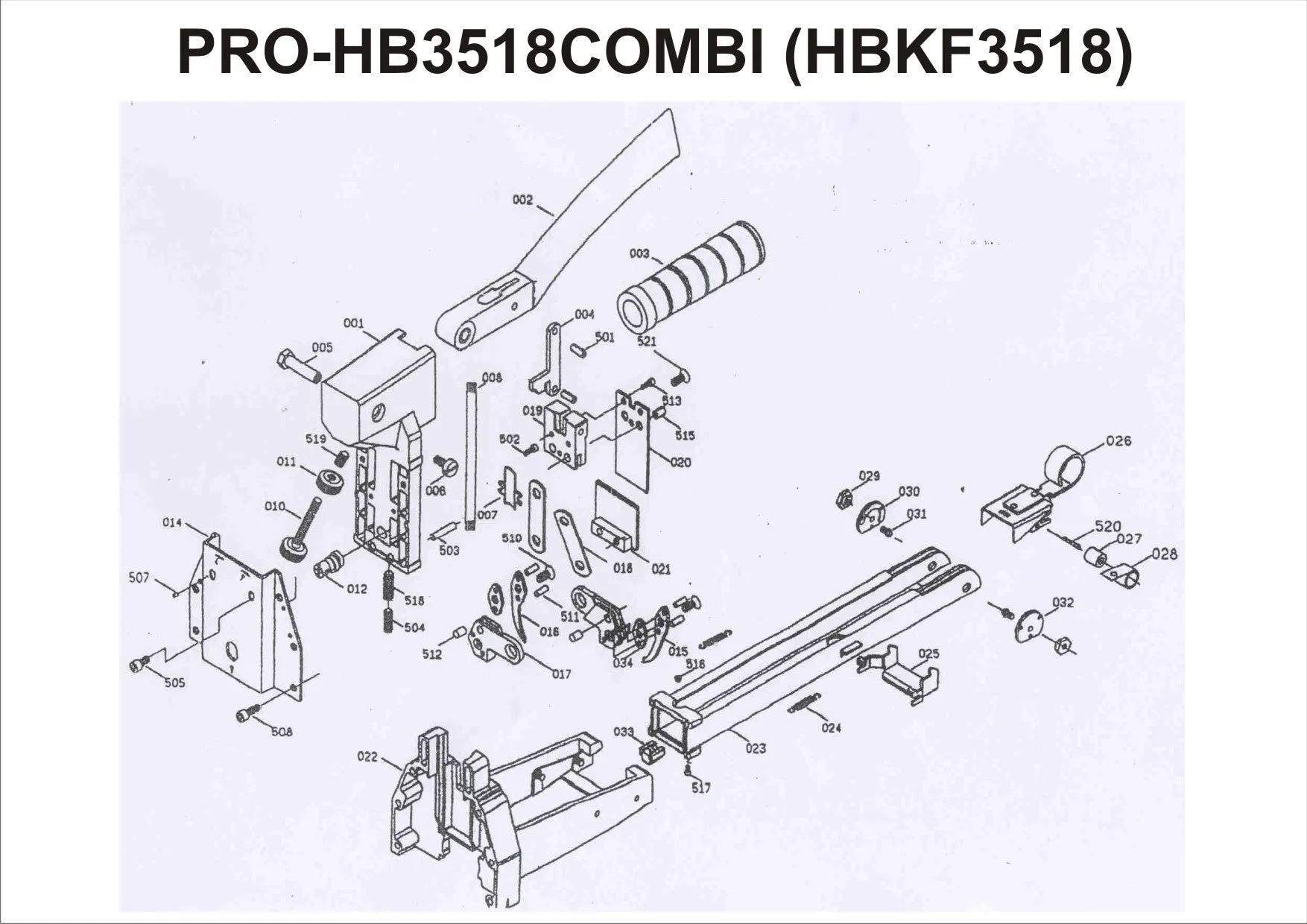 HAND BOXER KAYMO PRO-3518 COMBI 15/18