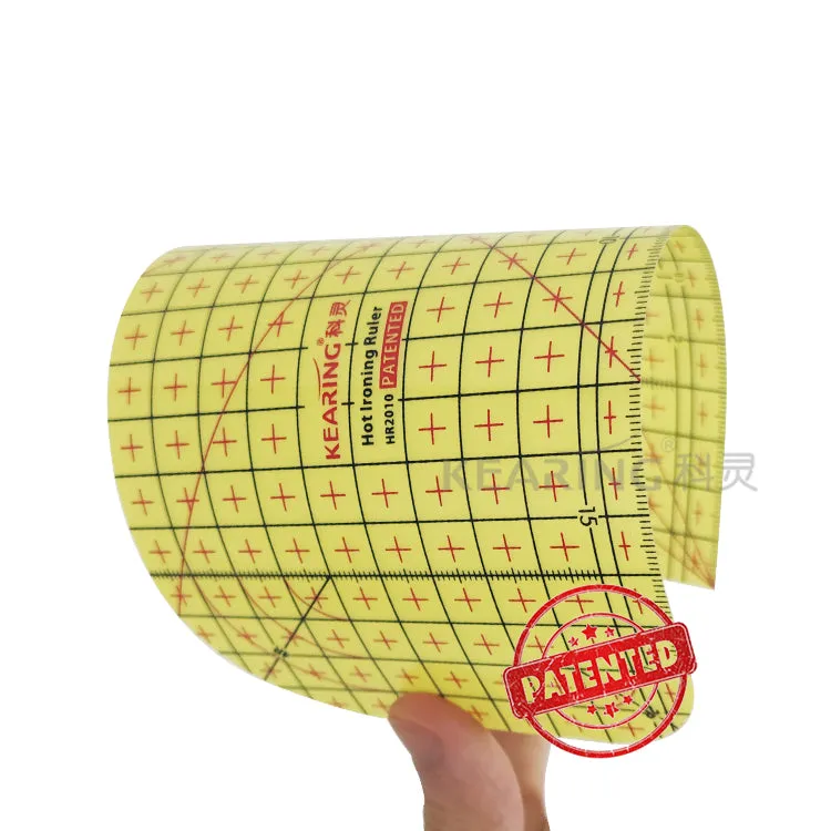 Hot Ironing Ruler by Kearing - 20 x 10cm