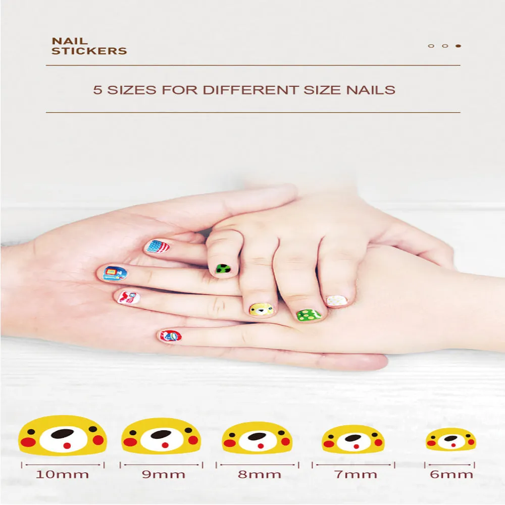 Jar Melo Nail Sticker For Sweet Little Ones