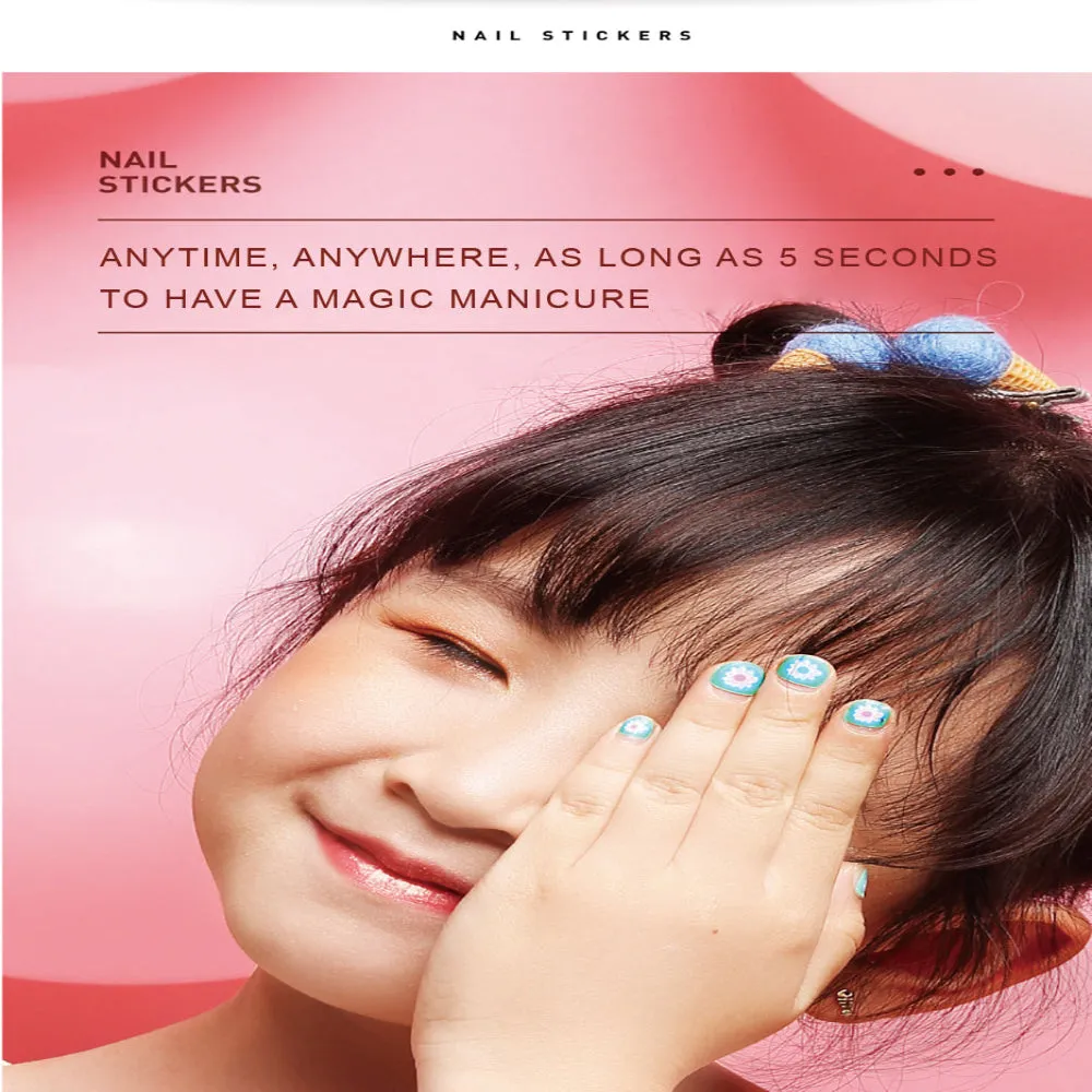 Jar Melo Nail Sticker For Sweet Little Ones