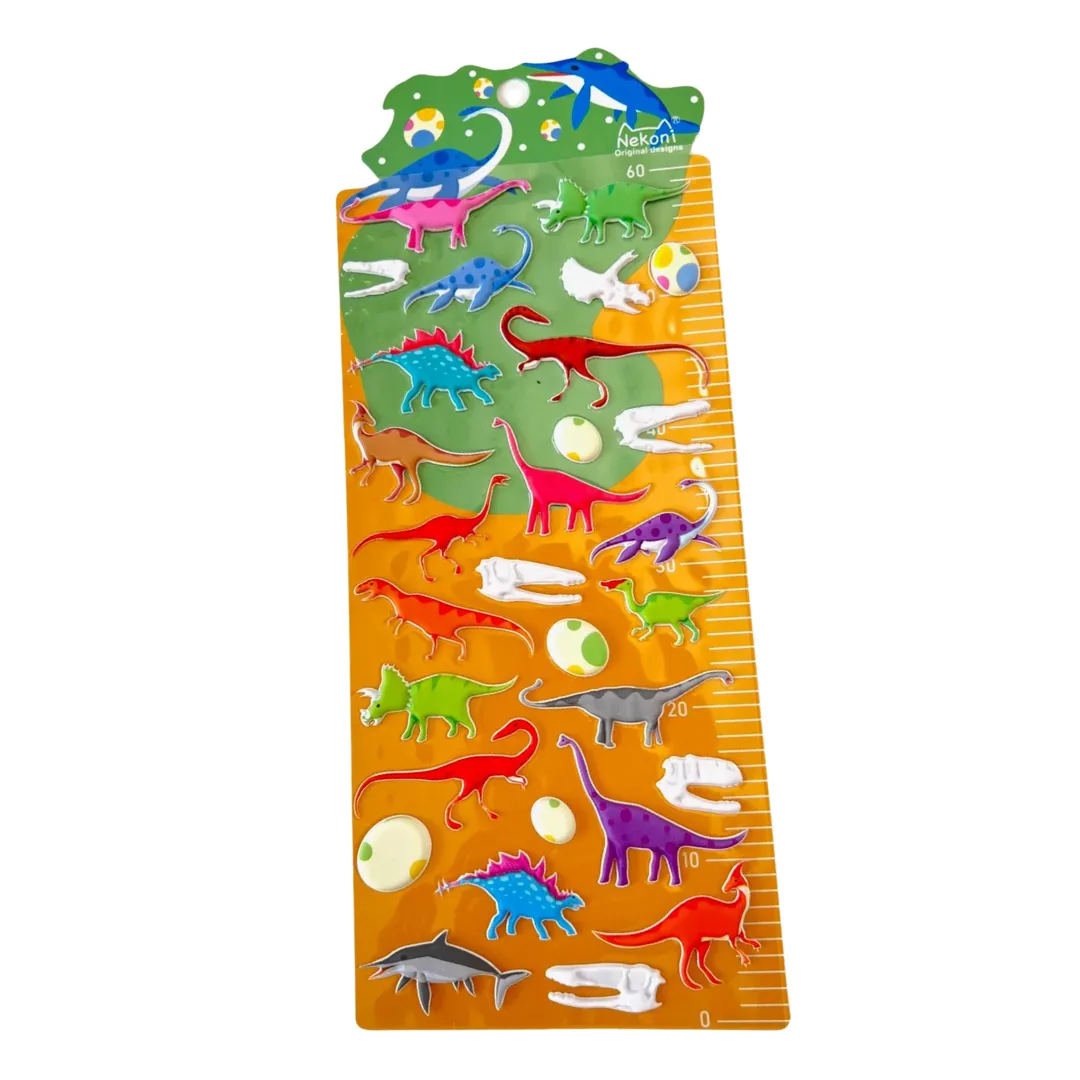 Kawaii Puffy Stickers Sheet