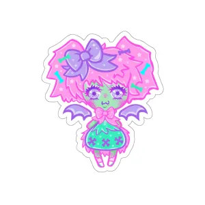 Kawaii Zombie Vinyl Die-Cut Sticker