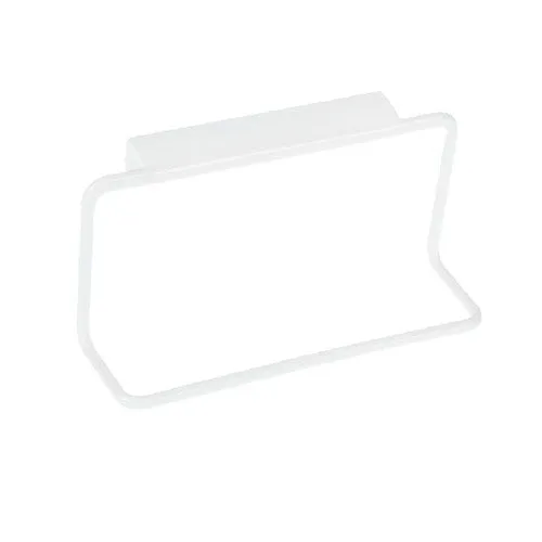 Kitchen Cupboard Door Back Style Single Bar Towel Rack Plastic Towel Rack Rag Hanging Multipurpose Utility C