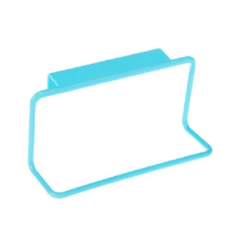 Kitchen Cupboard Door Back Style Single Bar Towel Rack Plastic Towel Rack Rag Hanging Multipurpose Utility C