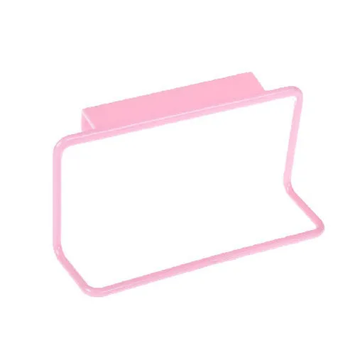 Kitchen Cupboard Door Back Style Single Bar Towel Rack Plastic Towel Rack Rag Hanging Multipurpose Utility C
