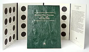 Littleton Folder: Kennedy Half Dollars 1964-1985 LCF7
