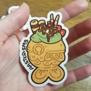 Matcha Taiyaki Ice Cream  STiCKER