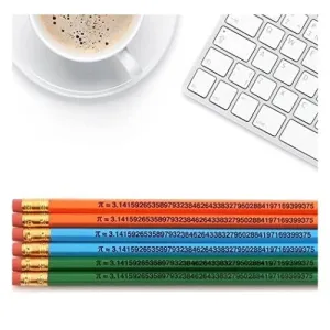 Math: The Number Pi - Inspirational Pencils