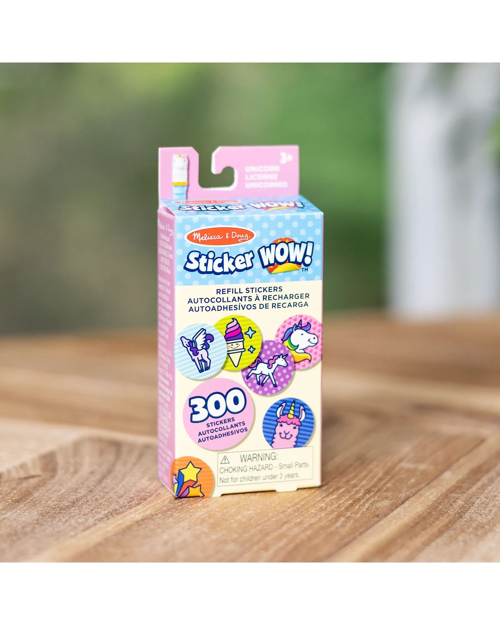 Melissa and Doug Sticker Wow Refill Stickers Unicorn