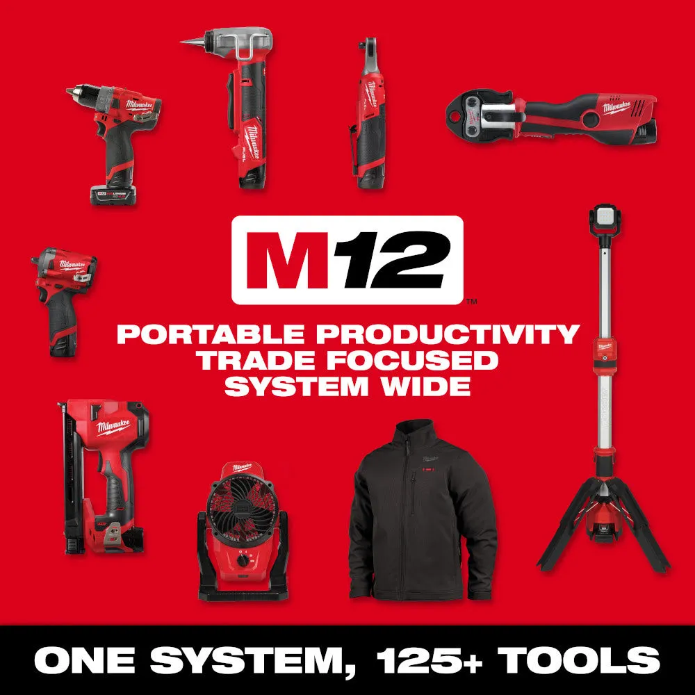 Milwaukee 2541-20 M12 FUEL 18 Gauge Compact Brad Nailer